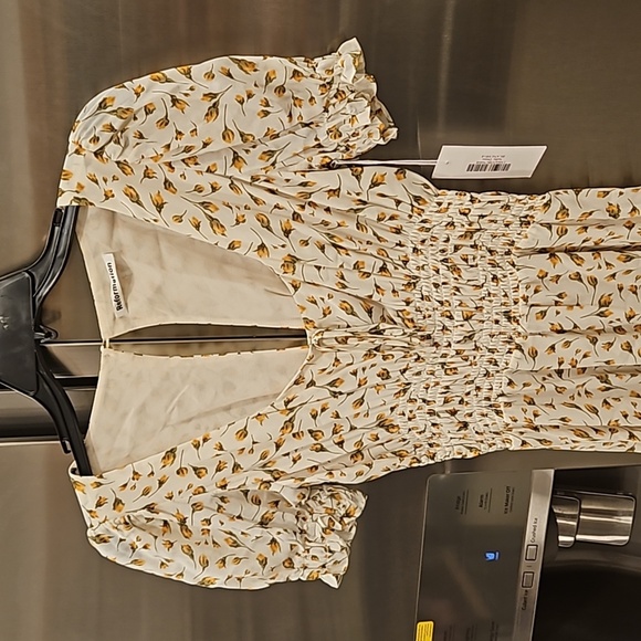 💕REFORMATION💕 Selby Dress ~ Blanche Floral Print 8 NWT - Picture 11 of 16